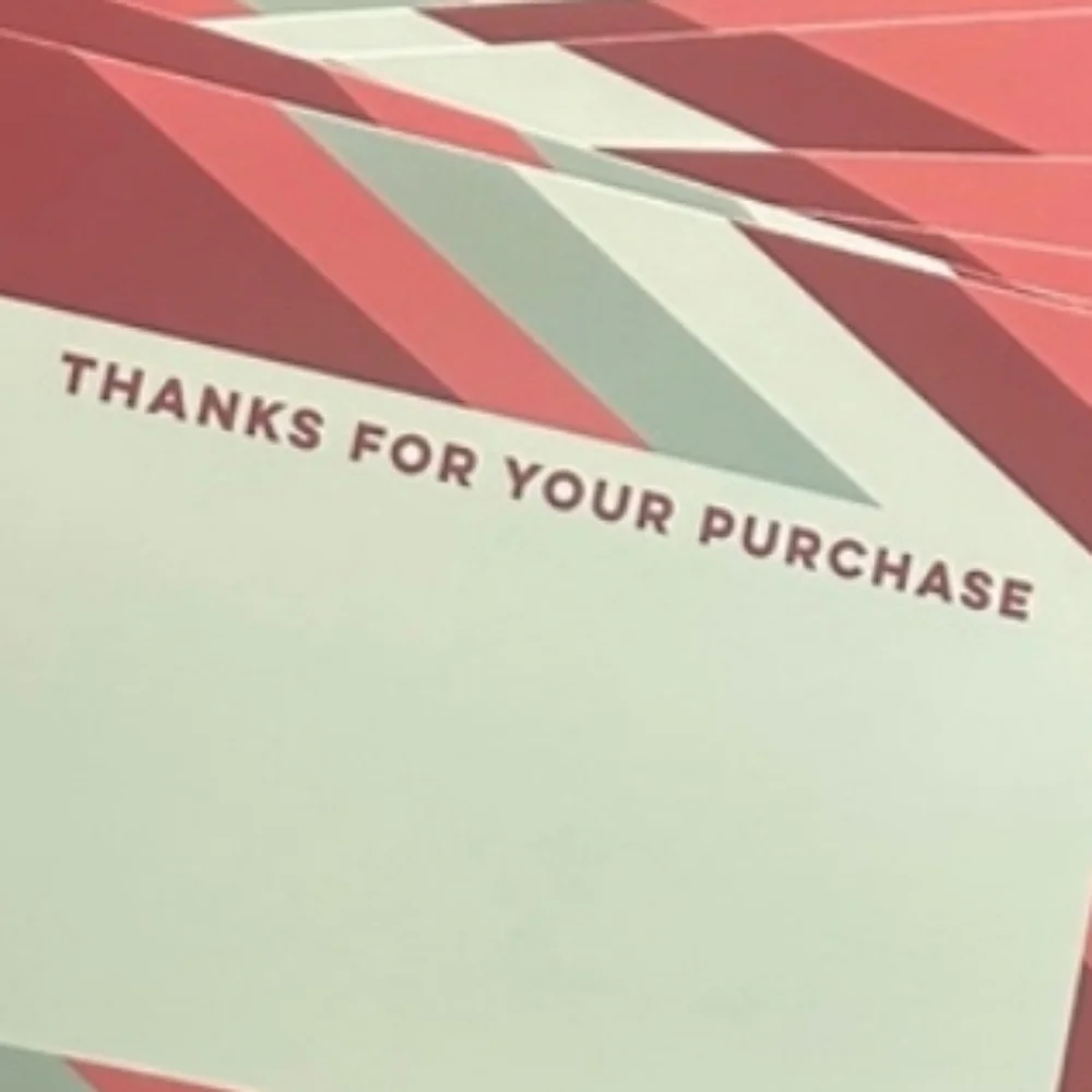 Poshmark 10 Thank You Card Swag Merch Posh Cards Thanks Ltd Edition Supply